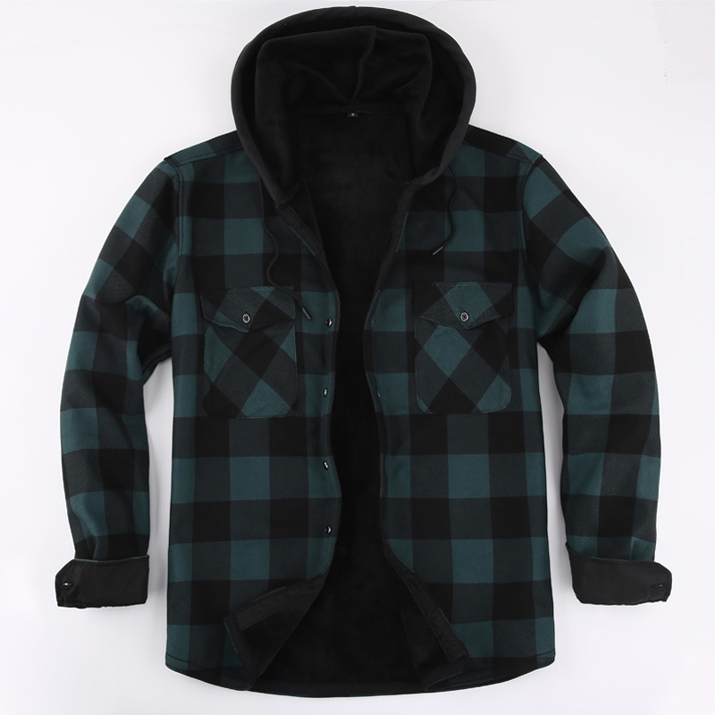 2023 Nieuwe Herfst En Winter M - Flannel Shirt Lined recensie en prijs